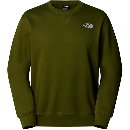 Sweats à capuche pour hommes The North Face - M Essential Relaxed Crew - Vert
