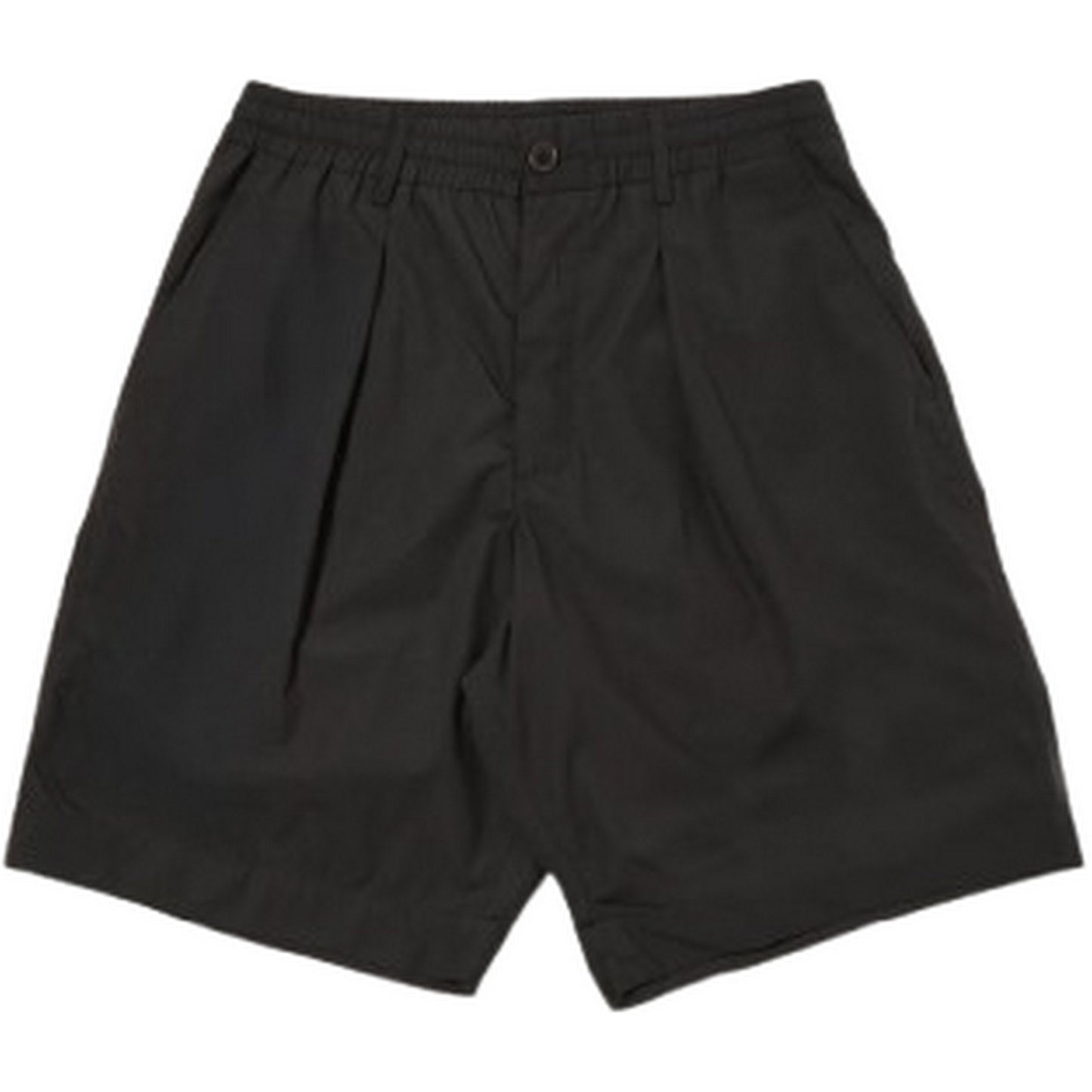 Pantaloncini Uomo Universal Works - Pleated Track Short - Nero