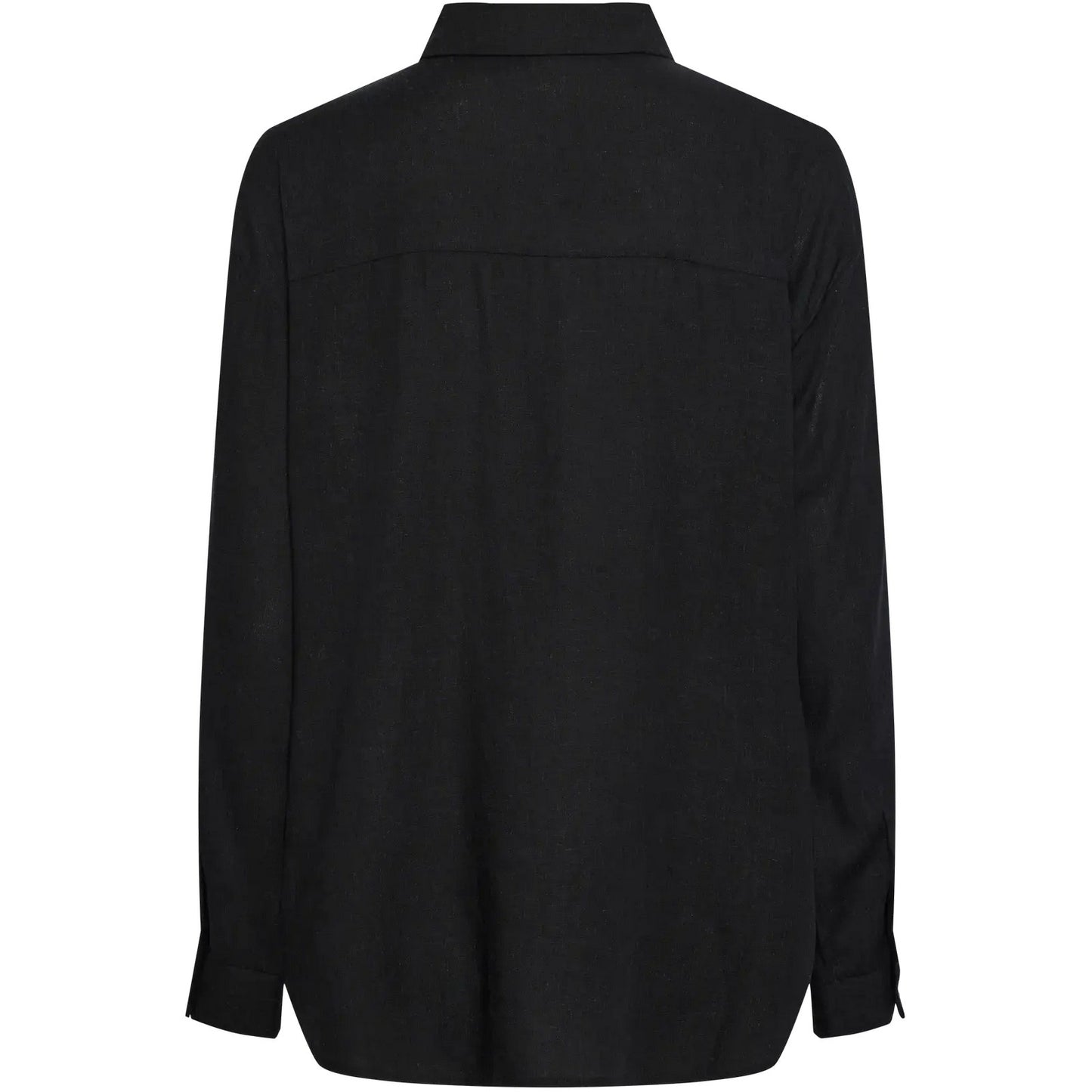 Camicie Donna Pieces - Pcpia Ls Loose Shirt Wvn Noos - Nero