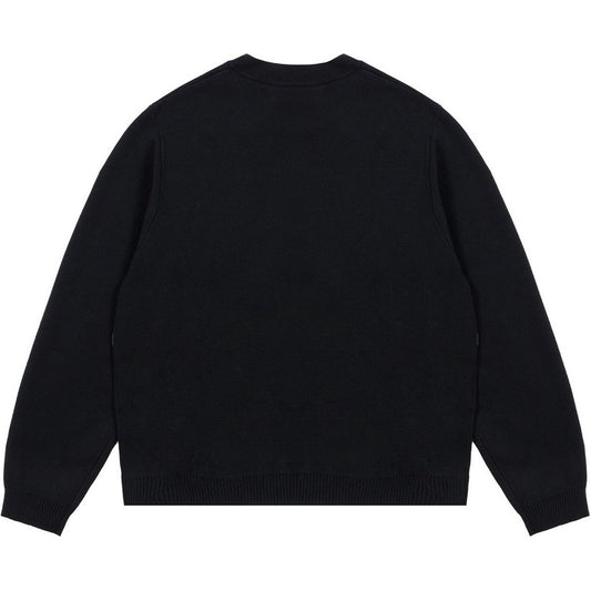 Maglioni Uomo Propaganda - Sweater Logo Atom - Nero