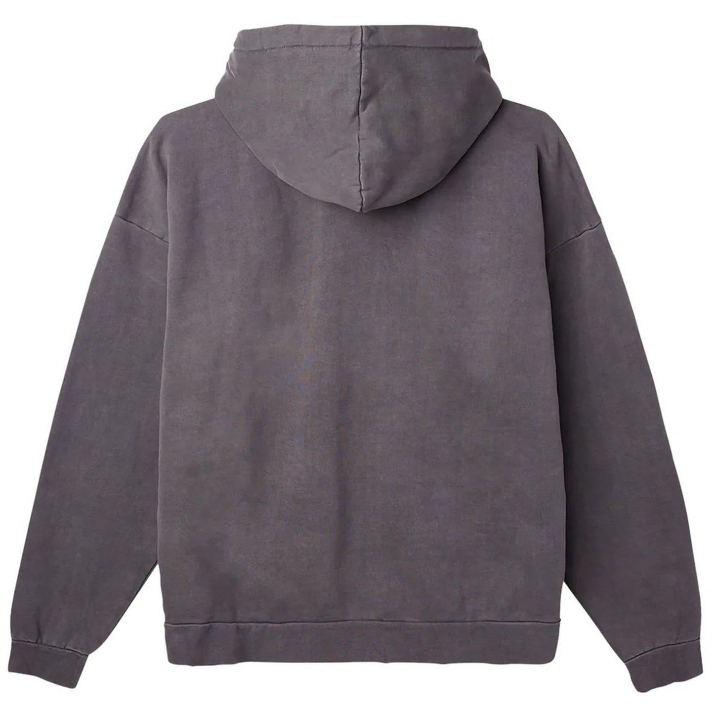 Felpe con cappuccio Uomo Obey - Lowercase Pigment Zip Hood Fleece - Nero