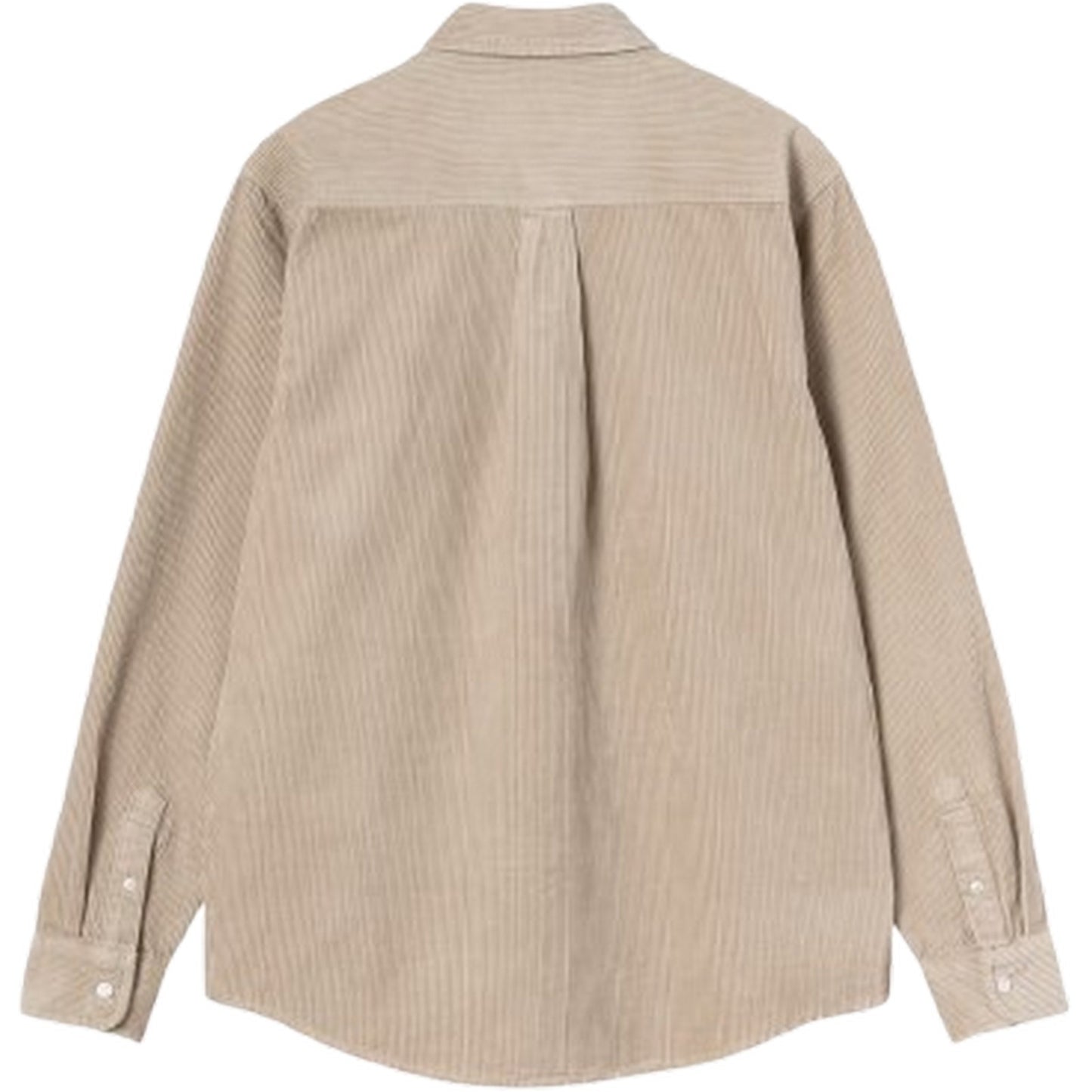 Męskie koszule codzienne Carhartt Wip – L/S Madison Cord Shirt – Białe