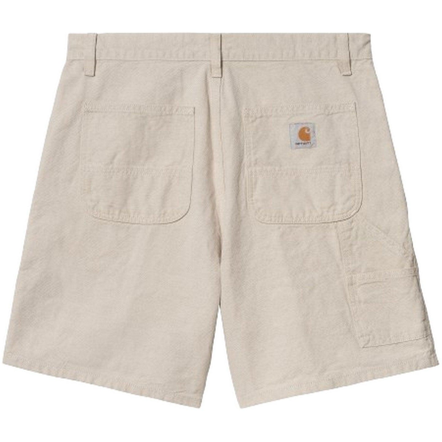 Carhartt Wip Bermudas para hombre - Walter Single Knee Short - Blanco