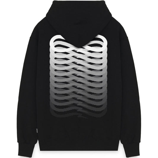 Felpe con cappuccio Uomo Propaganda - Hoodie Ribs - Nero