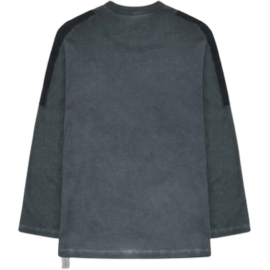 Felpe senza cappuccio Uomo OAMC Peacemaker - Velcro Applique Sweatshirt - Grigio