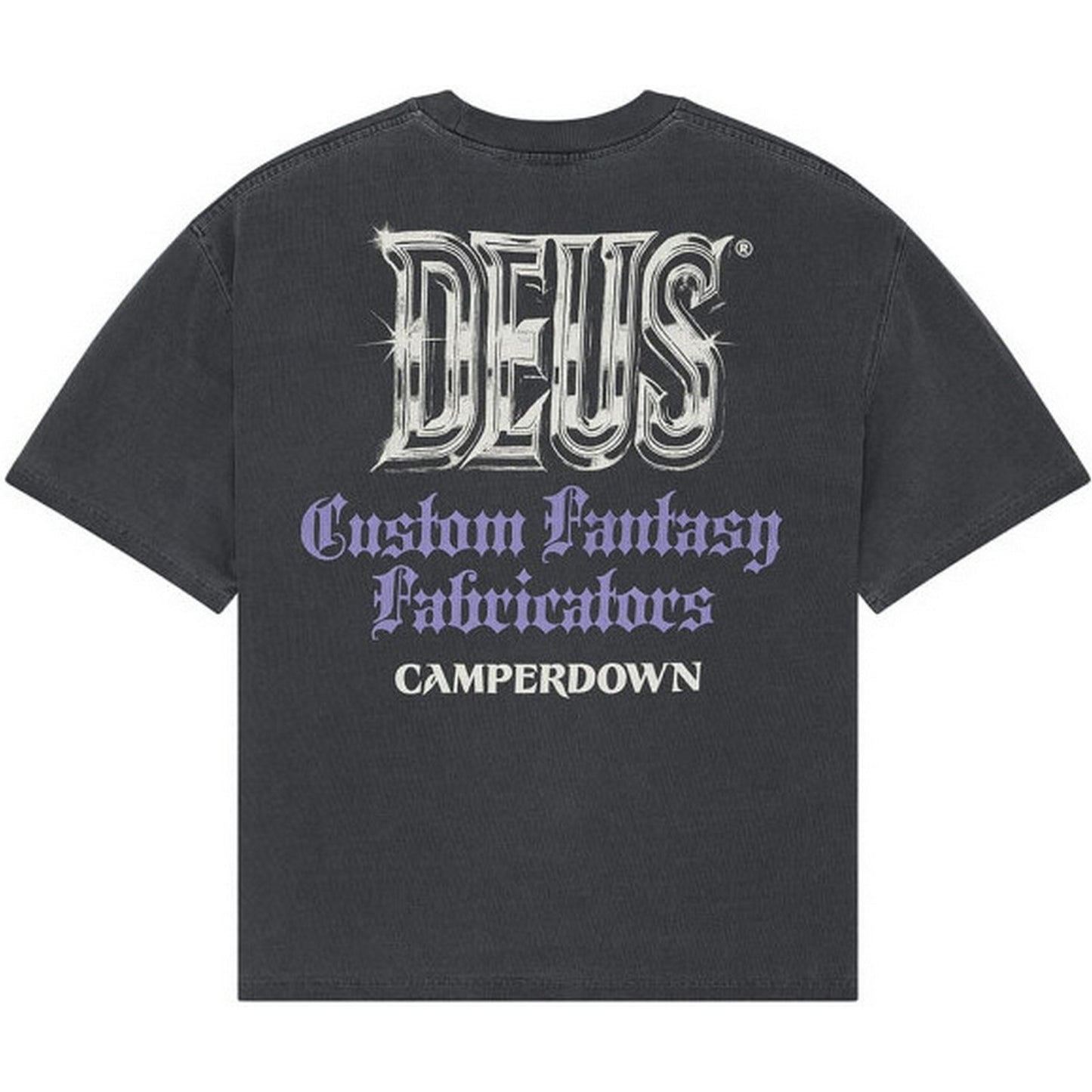 T-shirt Uomo Deus Ex Machina - Metal Fabricator Tee - Grigio