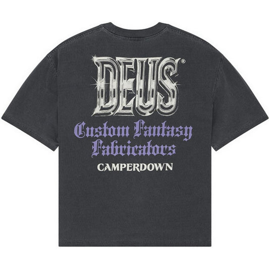 T-shirt Uomo Deus Ex Machina - Metal Fabricator Tee - Grigio