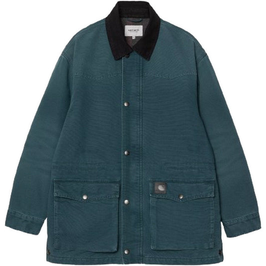 Giacche Uomo Carhartt Wip - Og Santa Fe Coat - Blu