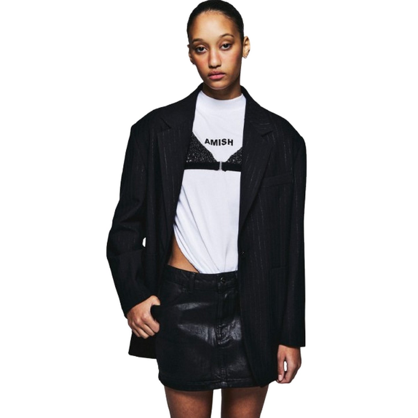 Amish Women's Jackets - New Blazer Over WOMAN - Black