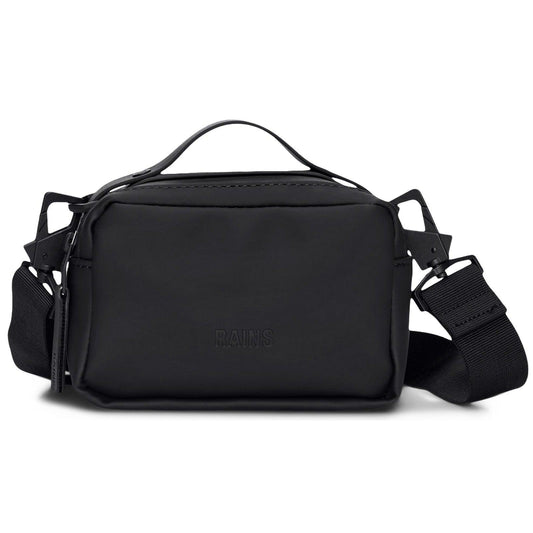 Rains Unisex Umhängetaschen – Box Bag Micro W3 – Schwarz