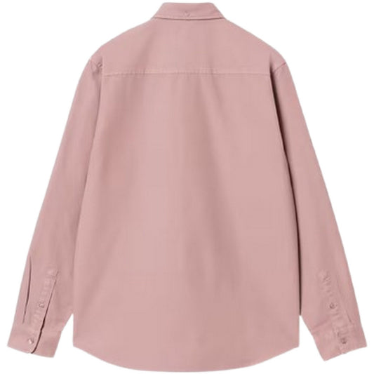 Carhartt Wip Freizeithemden für Herren – L/S Bolton Shirt – Pink