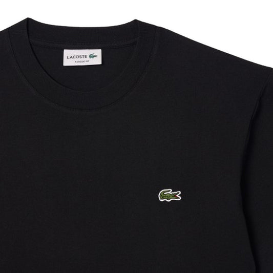 T-shirt męski Lacoste – T-shirt – Czarny