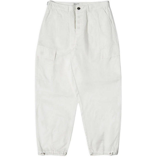 Pantalones de hombre Universal Works - Pantalón cargo suelto - Blanco