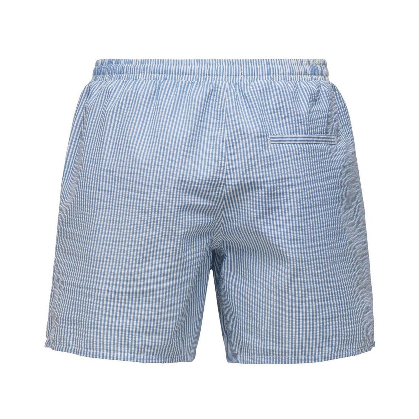 Pantaloncini e calzoncini Uomo Only & Sons - Onsted Swim Seersucker Gw 1841 - Celeste