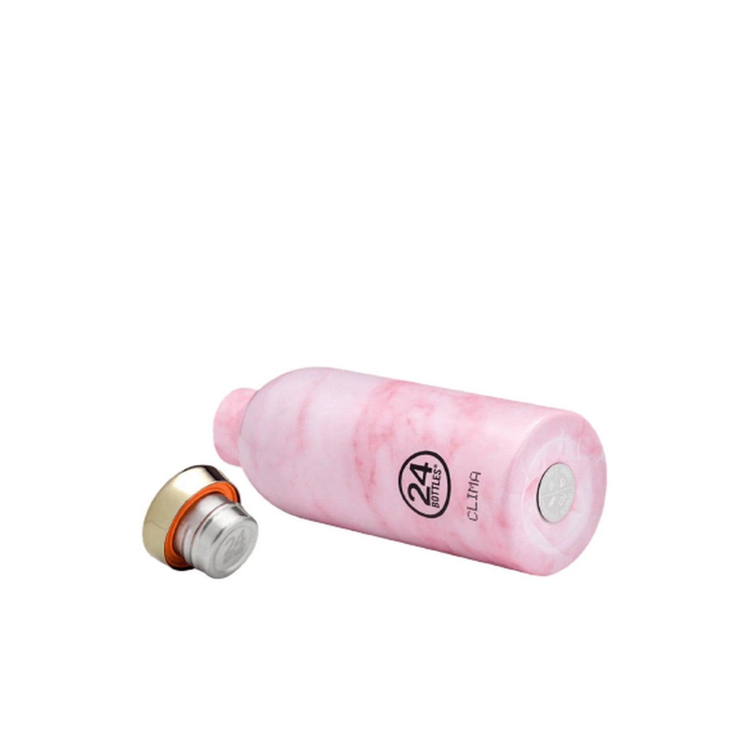 Thermos per bibite Unisex 24bottles - Clima Bottle 050 Marble Pink - Rosa