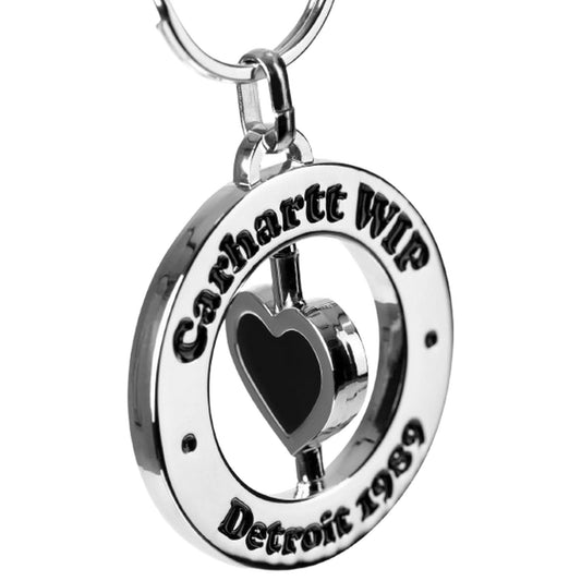Herren Unisex Carhartt Wip – Modality Schlüsselanhänger – Silber