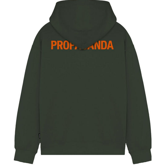 Felpe con cappuccio Uomo Propaganda - Felpa Logo Classic - Verde