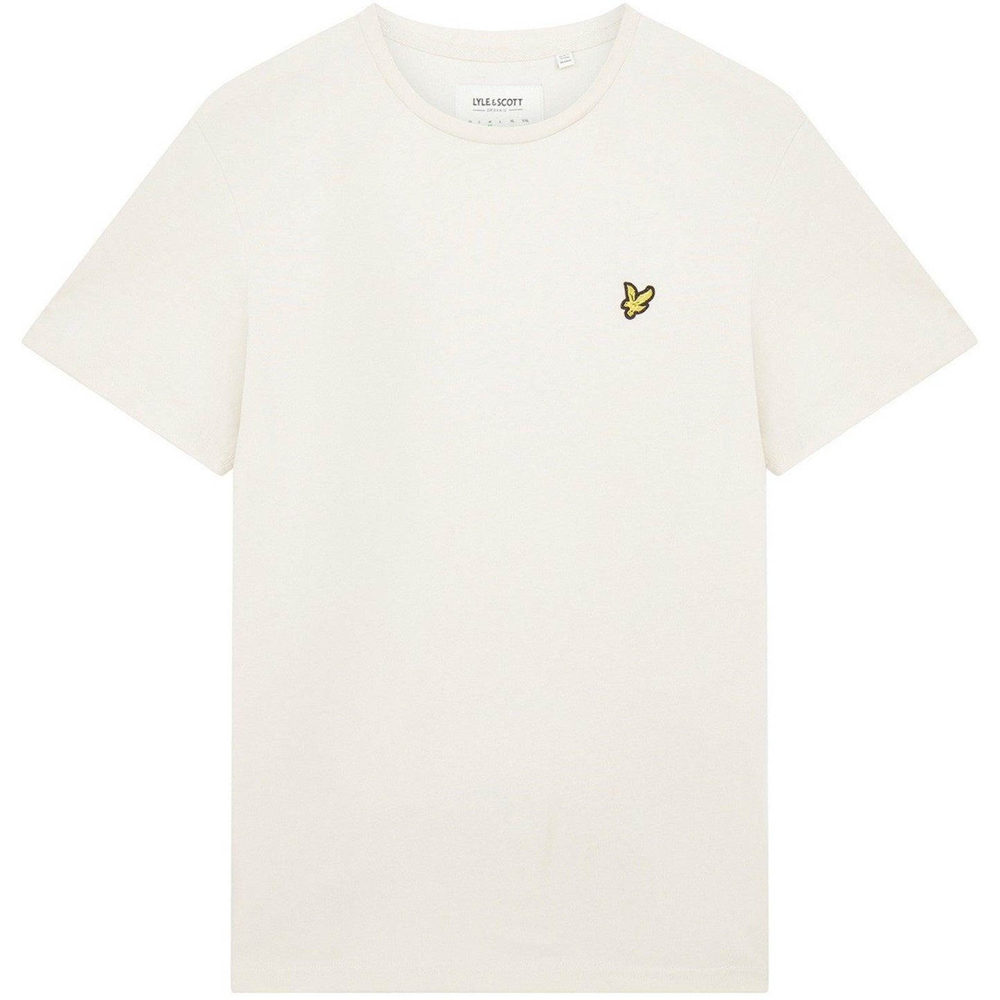 T-shirt męski Lyle & Scott – T-shirt gładki – Kremowy