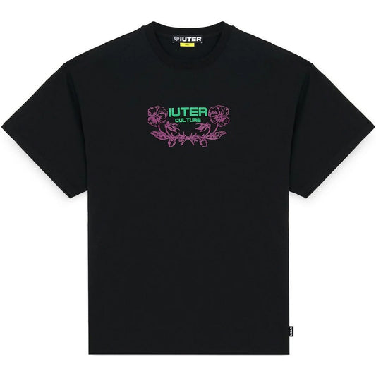 T-shirt męski Iuter – Culture Tee – czarny