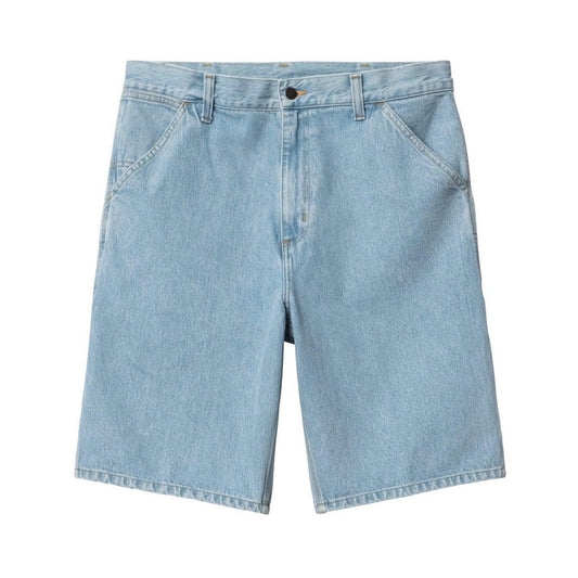 Carhartt Wip Bermuda pour hommes - Short à genou unique - Bleu