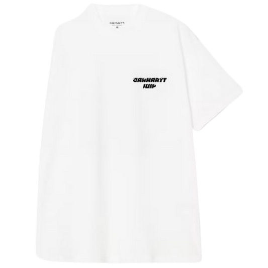 Carhartt Wip Men's T-shirt - S/S Wiptopia T-Shirt - White