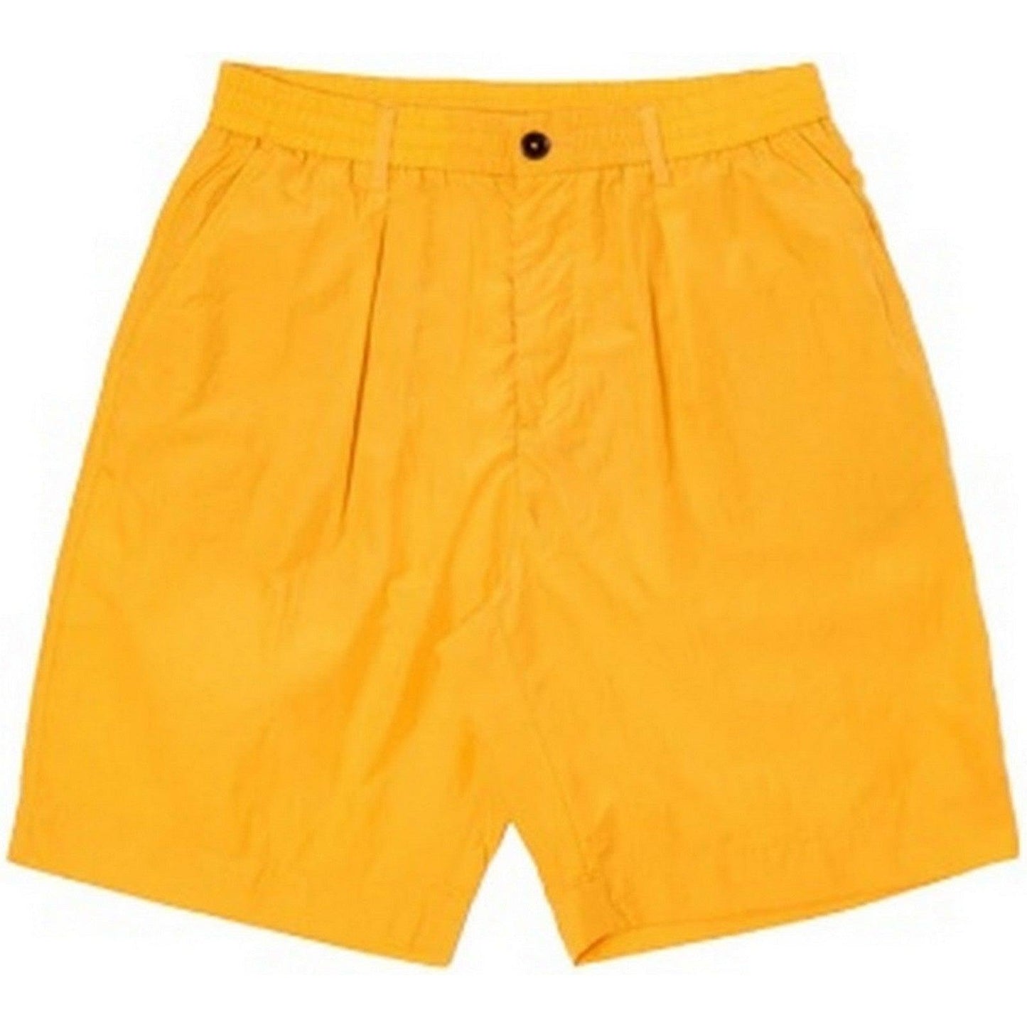 Pantalones cortos de hombre Universal Works - Pantalón corto de chándal plisado - Naranja