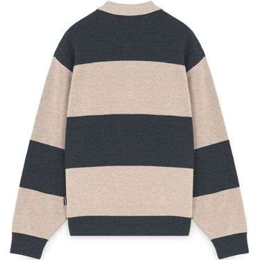 Iuter Chemises à manches longues pour hommes - Polo en tricot Souls - Marron