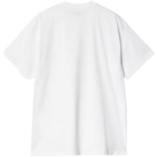 T-shirt Uomo Carhartt Wip - S/S Java T-Shirt - Bianco