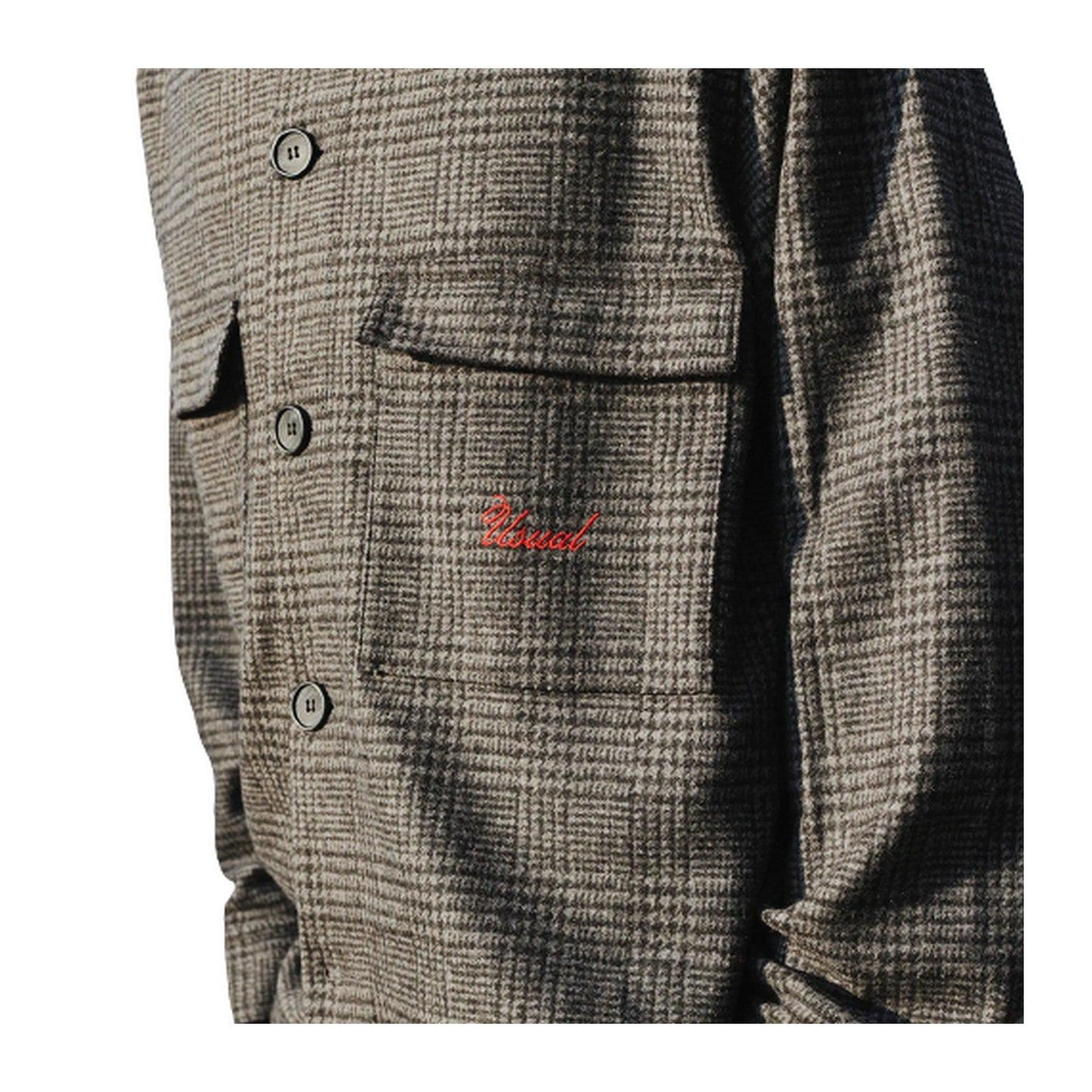 Zwykłe męskie koszule na co dzień – koszulka wierzchnia Kool G – szara