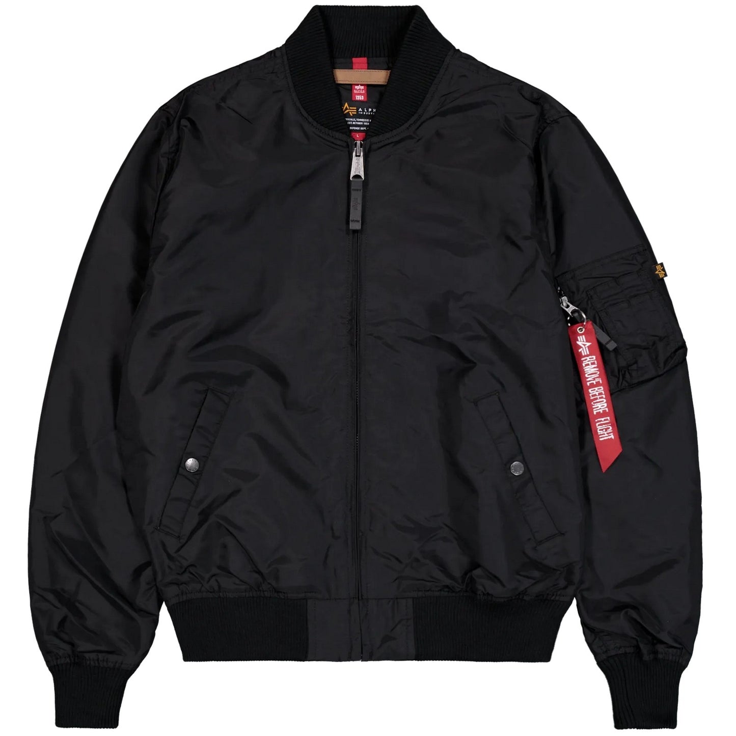 Giacche Uomo Alpha Industries - Ma-1 Tt - Nero