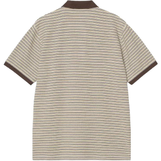 Polo Uomo Carhartt Wip - S/S Dion Polo - Beige