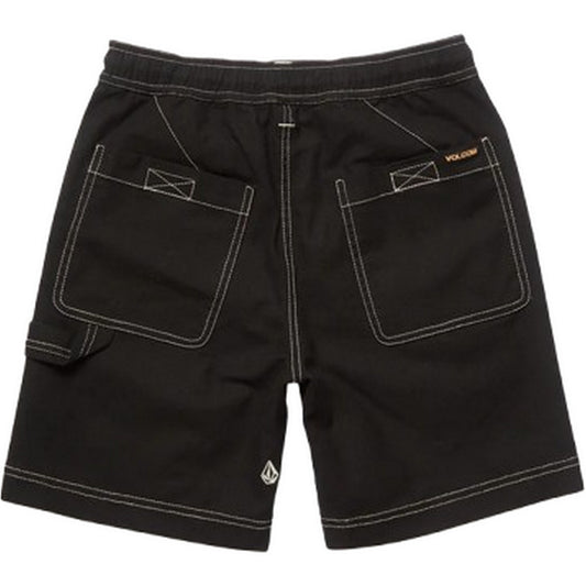 Bermuda Ragazzo Volcom - Bb Krafter Kombat Short - Nero