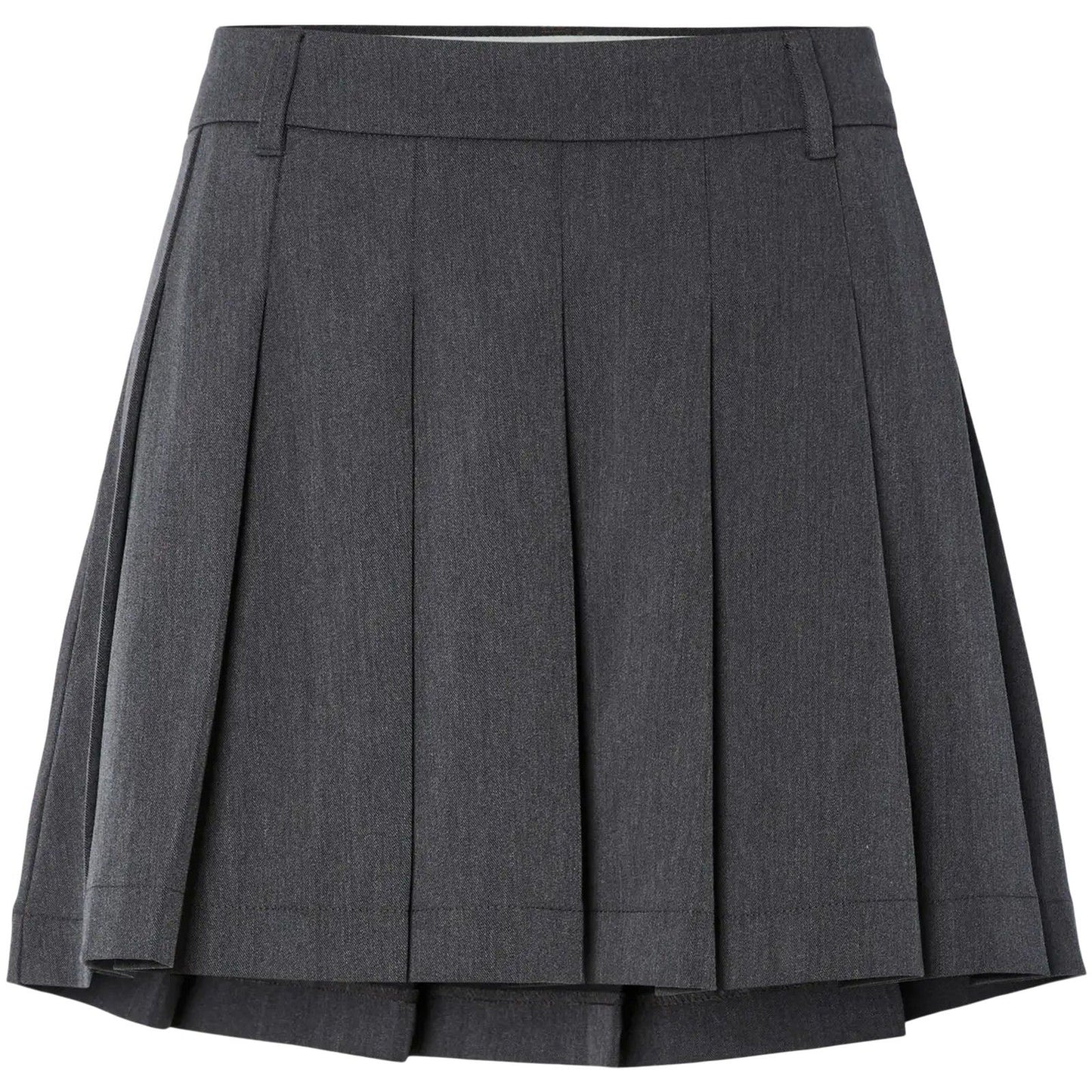 Gonne casual Donna Pieces - Pcjinkx Hw Pleated Skirt - Grigio