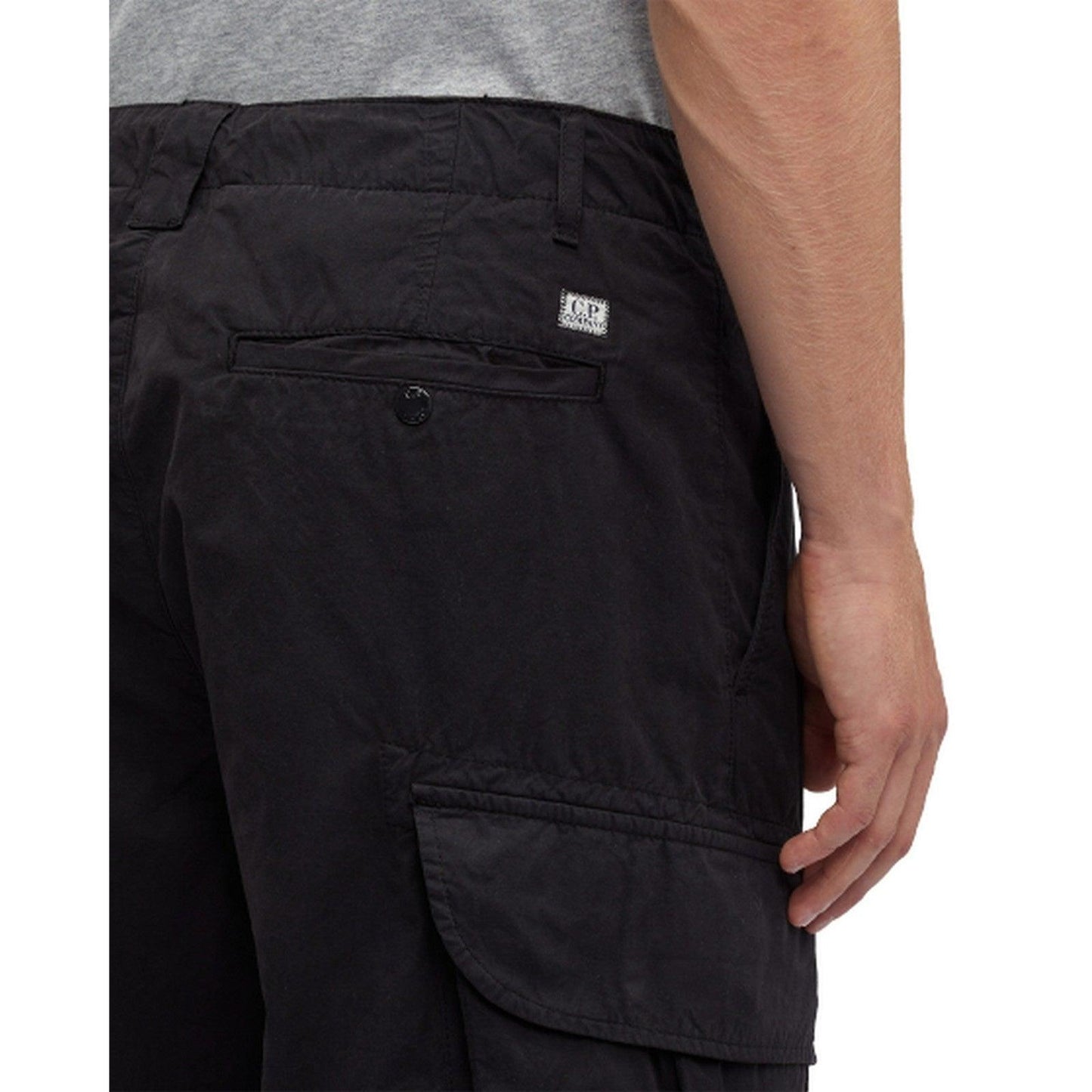 Pantaloni Uomo C.P. Company - Microreps Loose Cargo Pants - Nero
