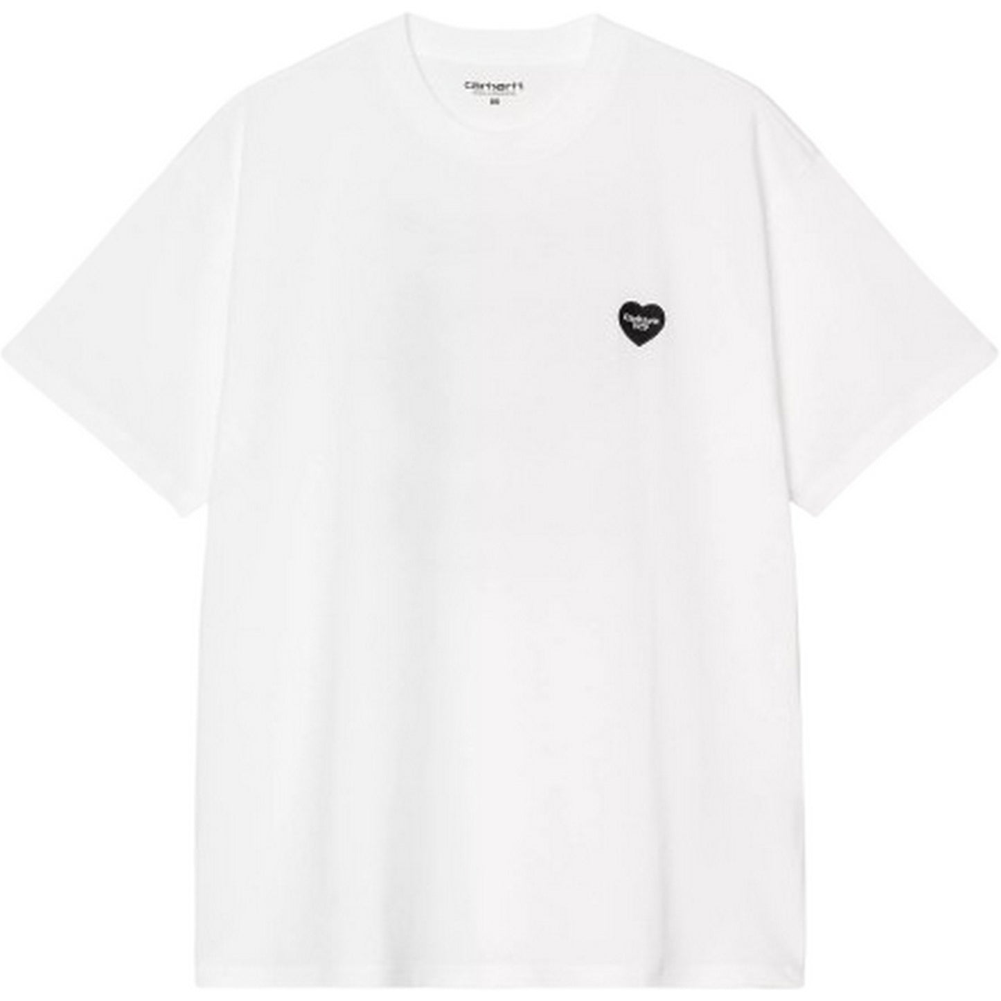 T-shirt Uomo Carhartt Wip - S/S Heart II Hartt T-Shirt - Bianco