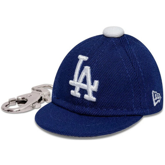 New Era unisexe pour hommes - Porte-clés Mlb Mini Cap - Bleu