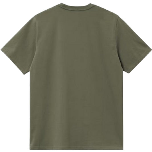 T-shirt Uomo Carhartt Wip - S/S Chase T-Shirt - Verde