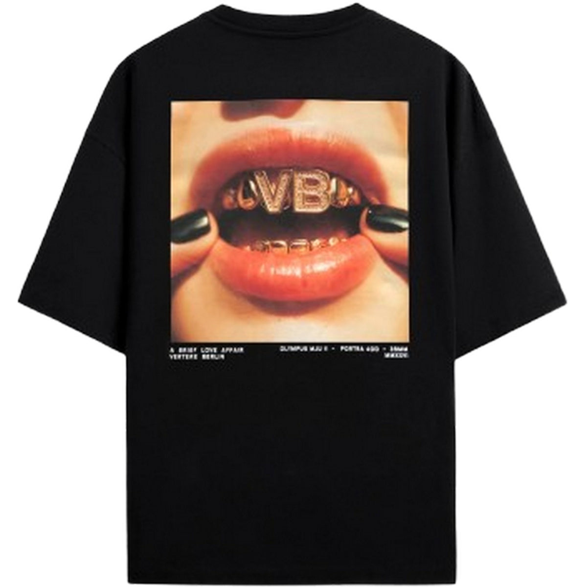 T-shirt Uomo Vertere Berlin - Grillz T-Shirt - Nero