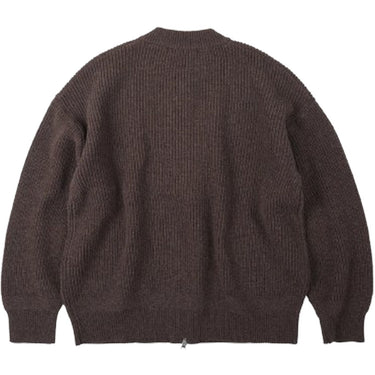 Cardigan Uomo Frizmworks - Wool Deck Zipup Cardigan - Marrone