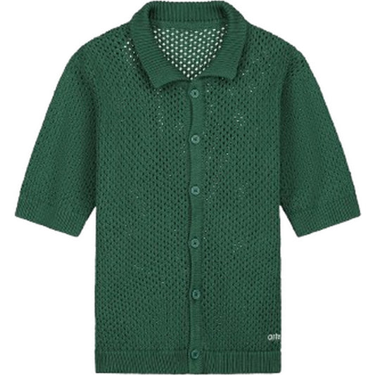 Camicie casual Uomo Arte Antwerp - Crochet Shirt - Verde