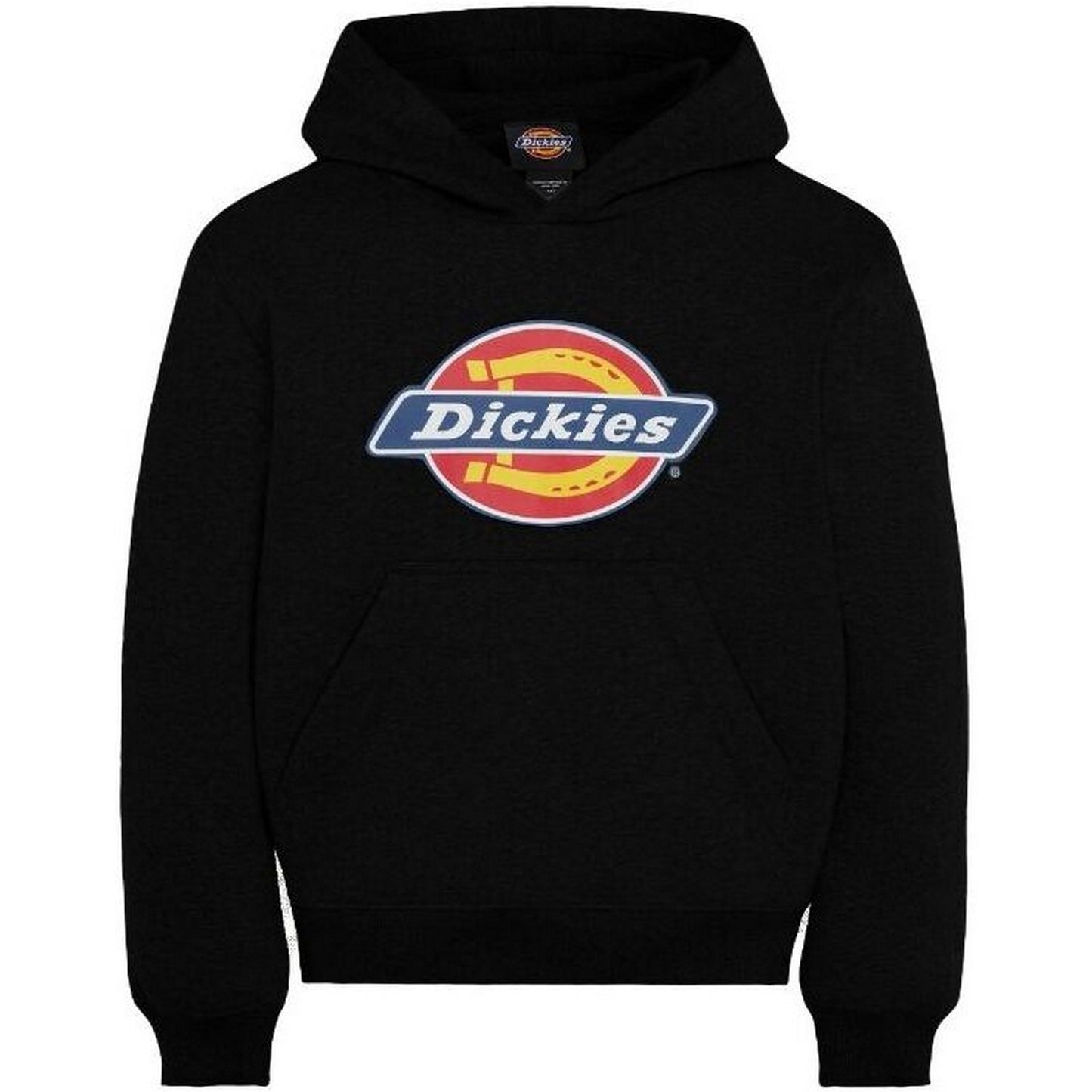 Sudaderas con capucha para niños unisex Dickies - Sudadera con capucha con logo juvenil - Negro