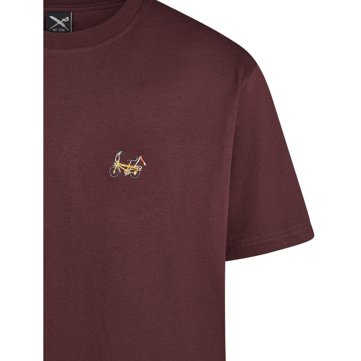 T-shirt Uomo Iriedaily - Bonacycle T-Shirt - Viola