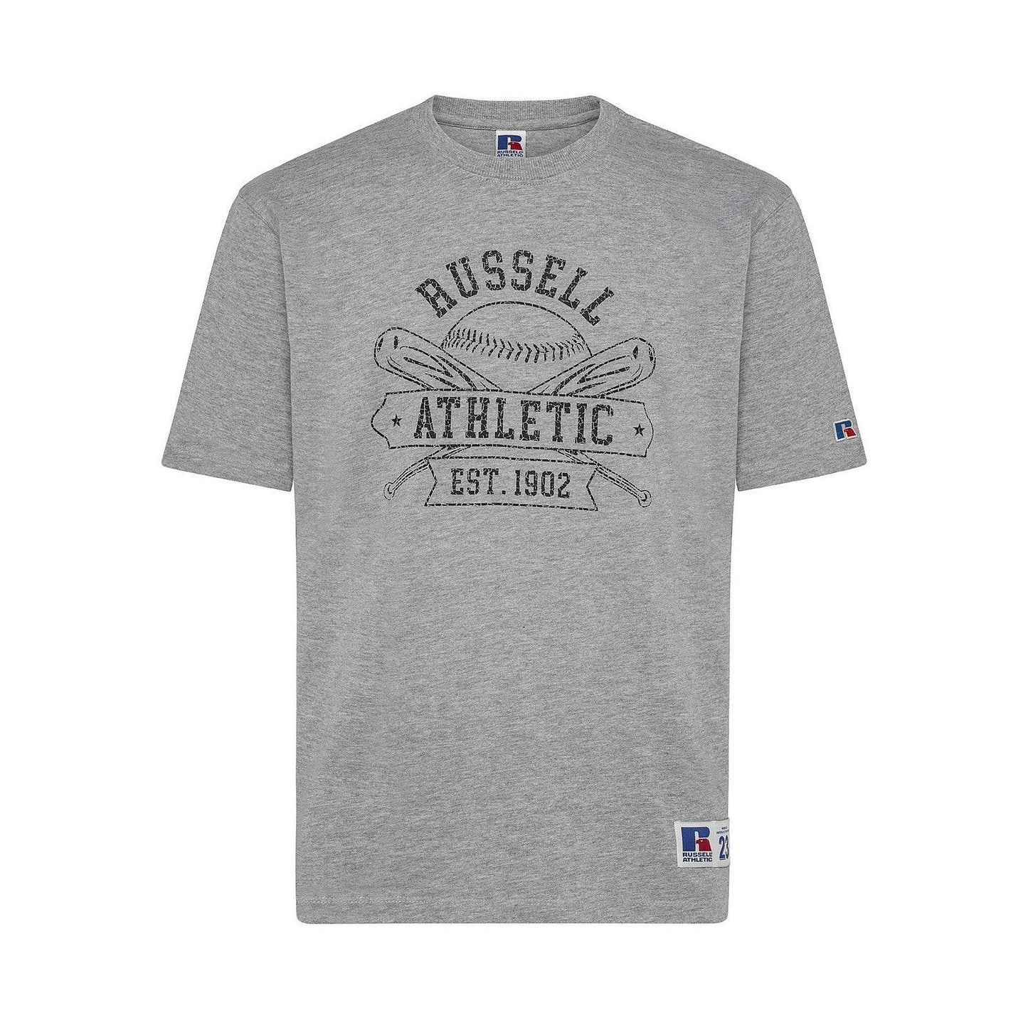 T-shirt Uomo Russell Athletic - Tony T-Shirt - Grigio