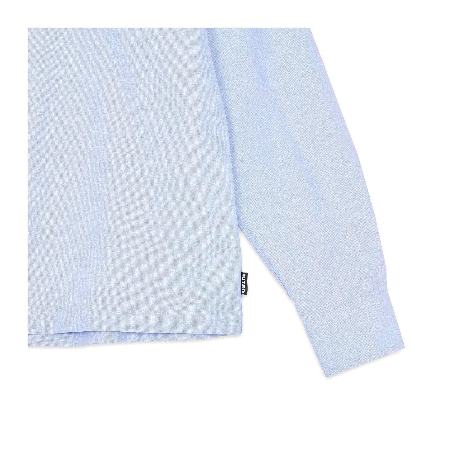 Męskie koszule na co dzień Iuter – Koszula Century Oxford L/S – niebieska