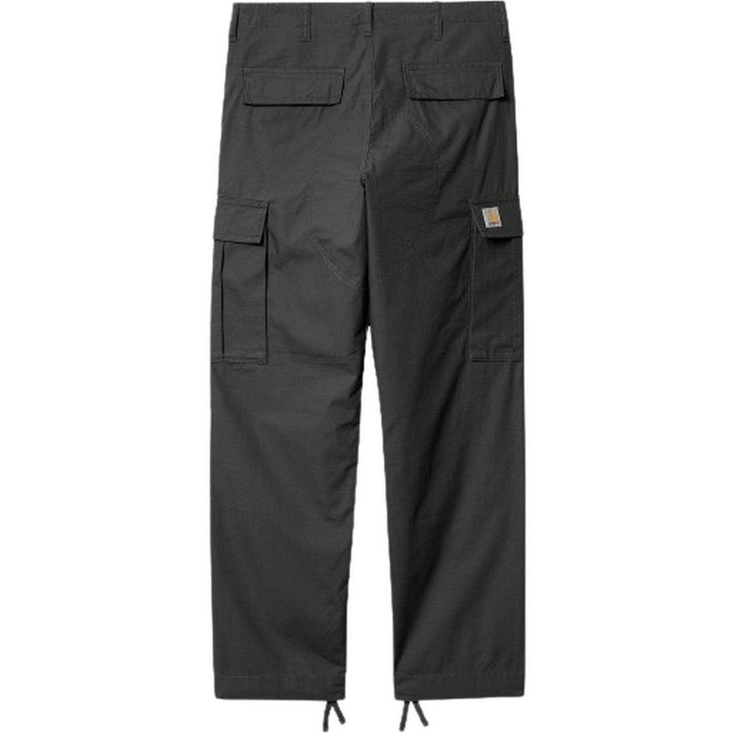 Carhartt Wip Pantalones de hombre - Pantalón cargo regular Algodón Columbia Ripstop - Gris