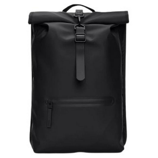 Plecaki na co dzień Rains unisex – plecak Rolltop W3 – czarny