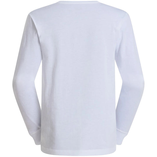 T-shirt Uomo The North Face - M Evolution Simple Dome Regular Long Sle - Bianco