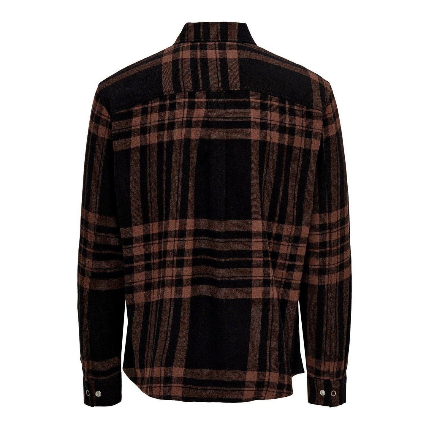 Camicie casual Uomo Only & Sons - Onstabb Ls Heavy Check Rlx Shirt C12 - Marrone