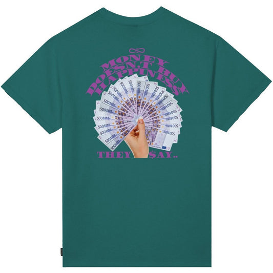 T-shirt męski Propaganda - T-shirt M/M Happines - Petrol