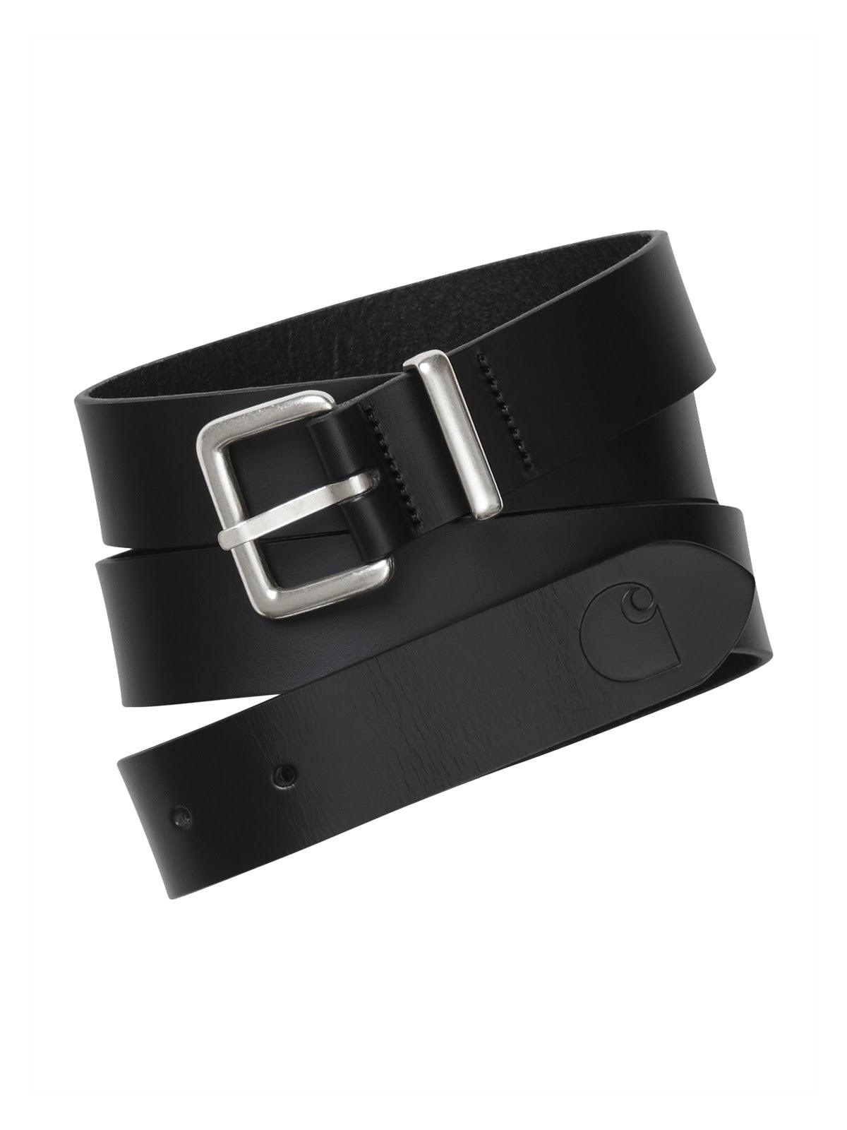 Cinture Unisex Carhartt Wip - Logo Belt - Nero